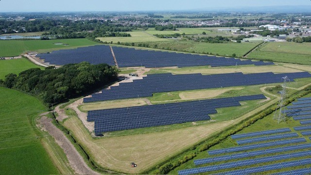 9.63MW Ground Mount Solar Installation for ADE